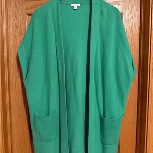 J. Jill Gilet Open Front Cardigan